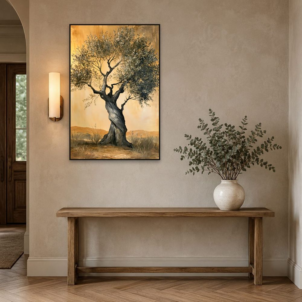 Ancient Olive Tree — landscapes art print by Brunelvi — view 3