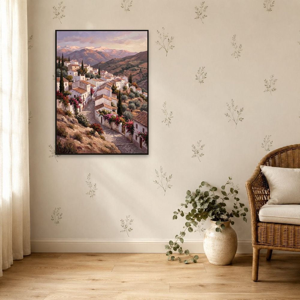 Andalusian White Village — landscapes wall art print by Brunelvi — view 5