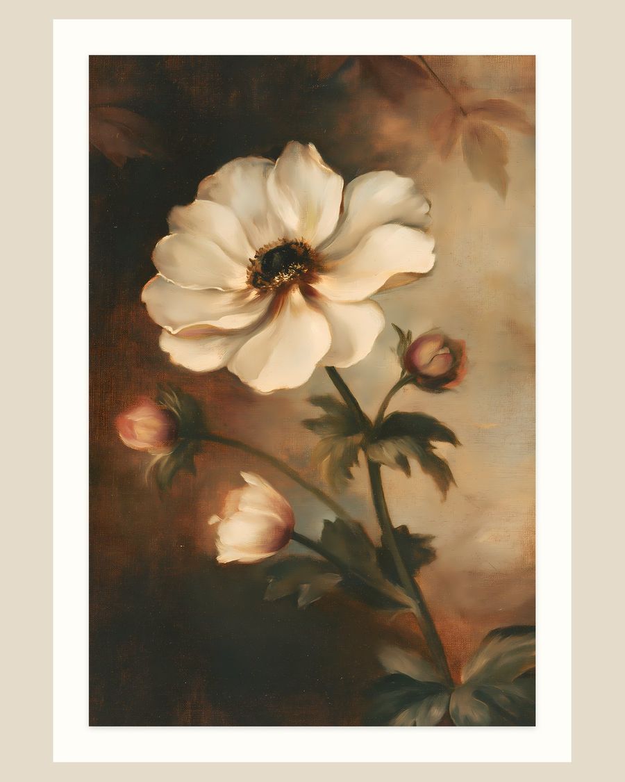 Florals wall art by Brunelvi