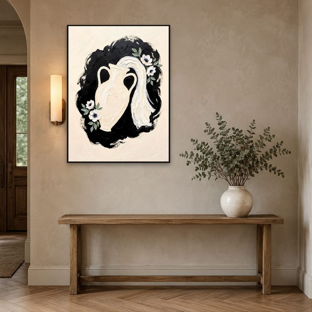 Aquarius Amphora Zodiac — zodiac wall art print by Brunelvi — view 3