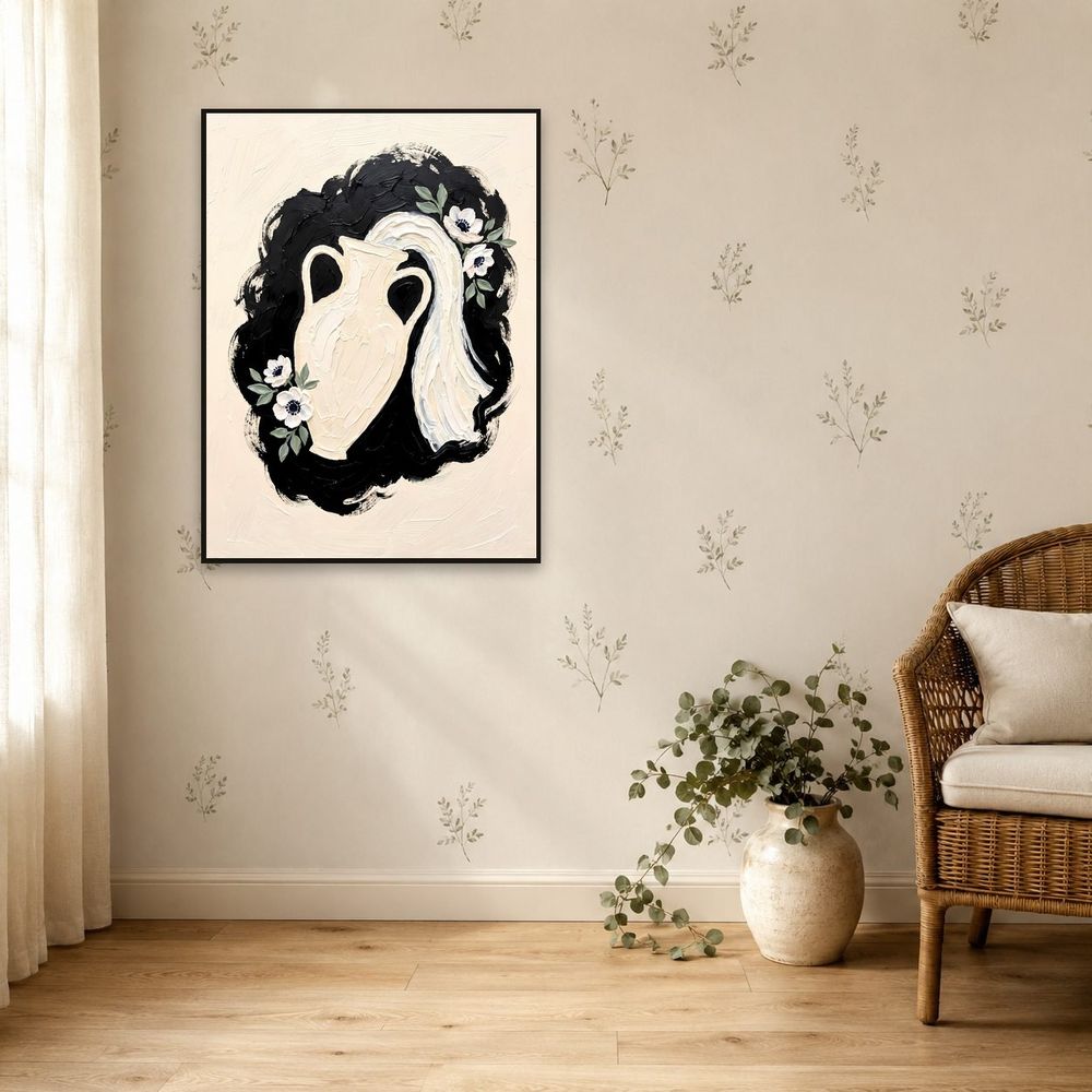 Aquarius Amphora Zodiac — zodiac wall art print by Brunelvi — view 5