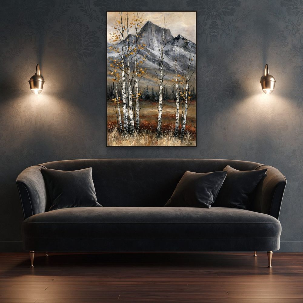 Autumn Birch Peak — landscapes wall art print by Brunelvi — view 4