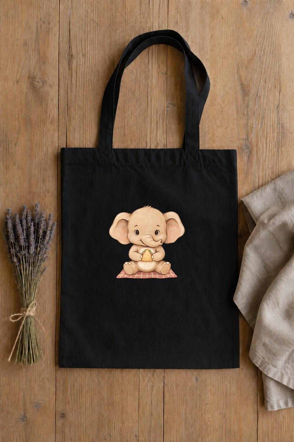 Baby Elephant Picnic Clipart — animal clipart clipart by Brunelvi — view 4
