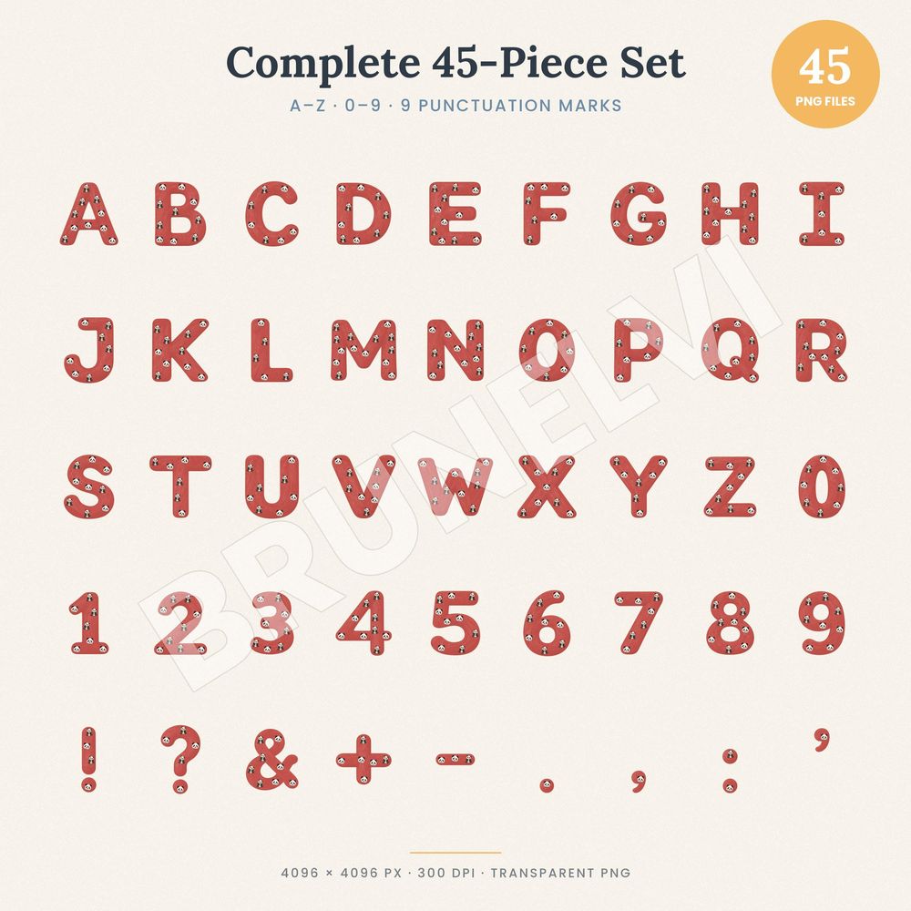 Baby Panda Alphabet PNG — alphabet letter pngs clipart by Brunelvi — view 3
