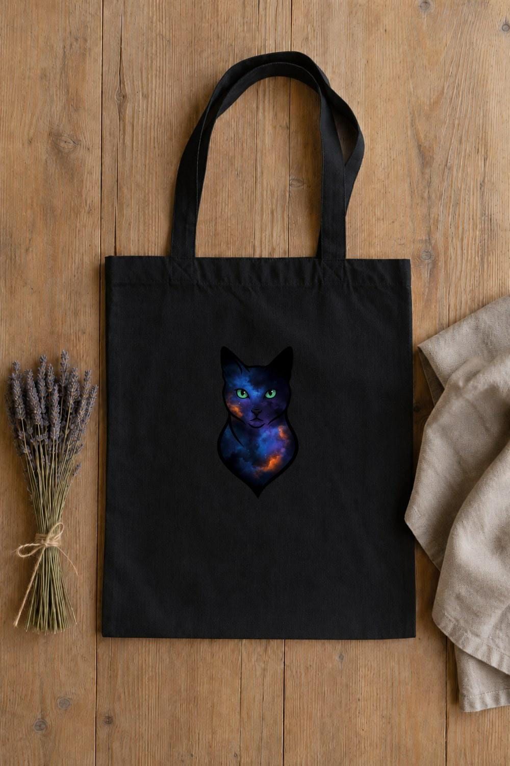Black Cat Nebula Art — bold clipart clipart by Brunelvi — view 5
