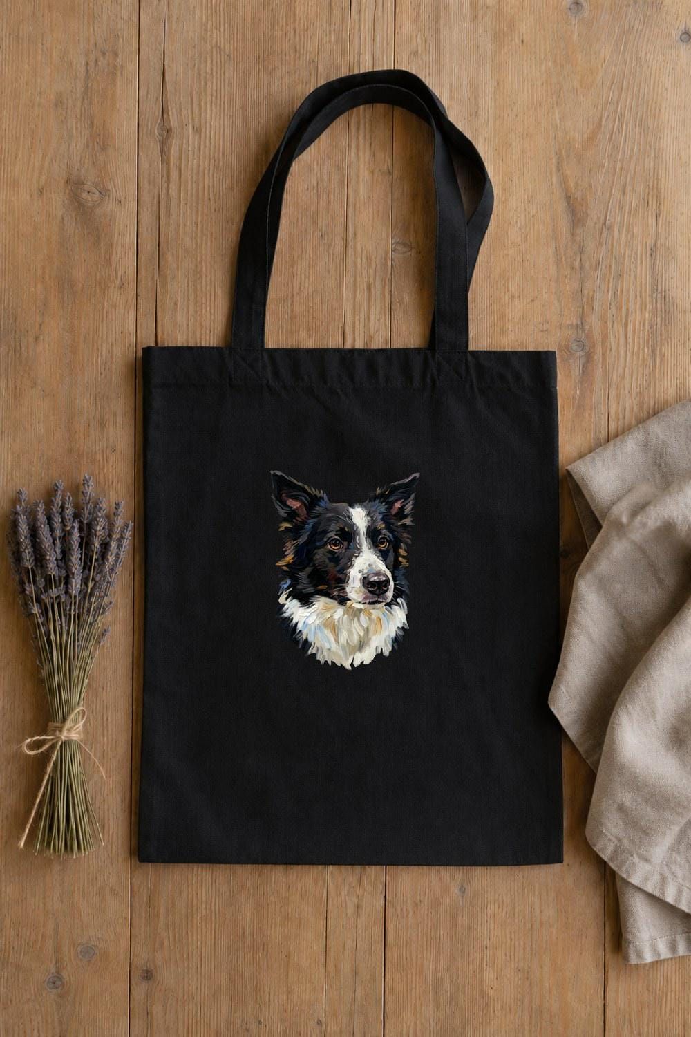 Border Collie Oil Painting Clipart — animal clipart clipart by Brunelvi — view 5