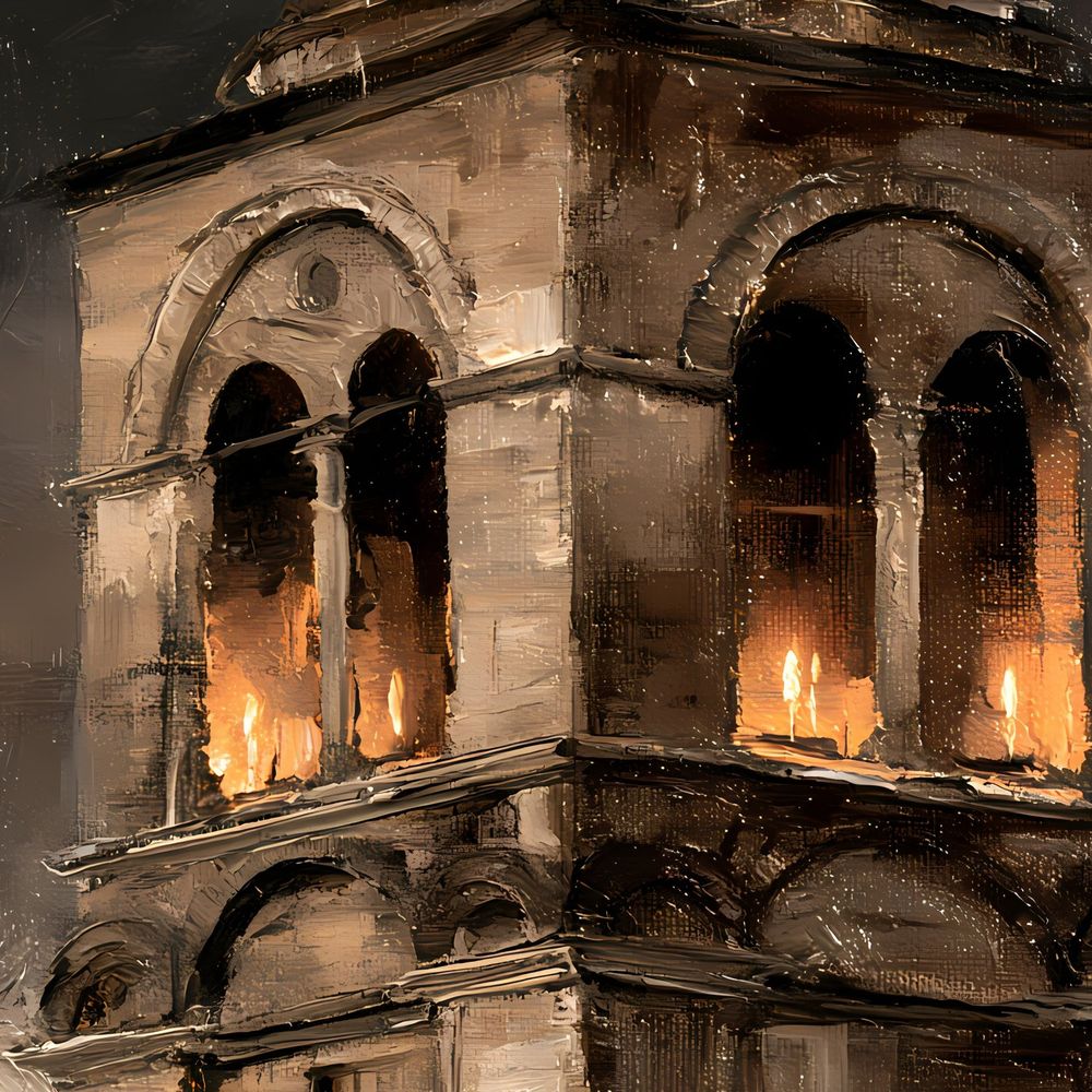 Byzantine Bell Tower — landscapes wall art print by Brunelvi — view 2