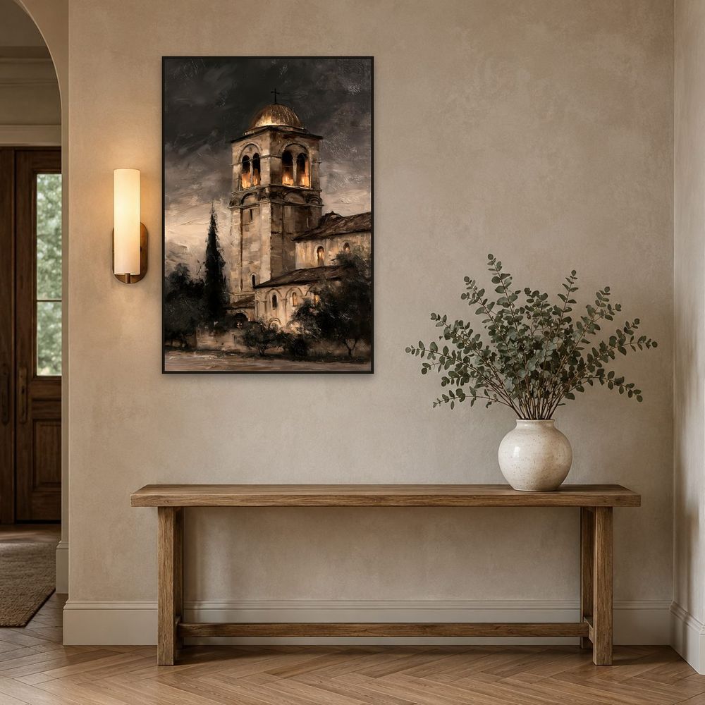 Byzantine Bell Tower — landscapes wall art print by Brunelvi — view 3