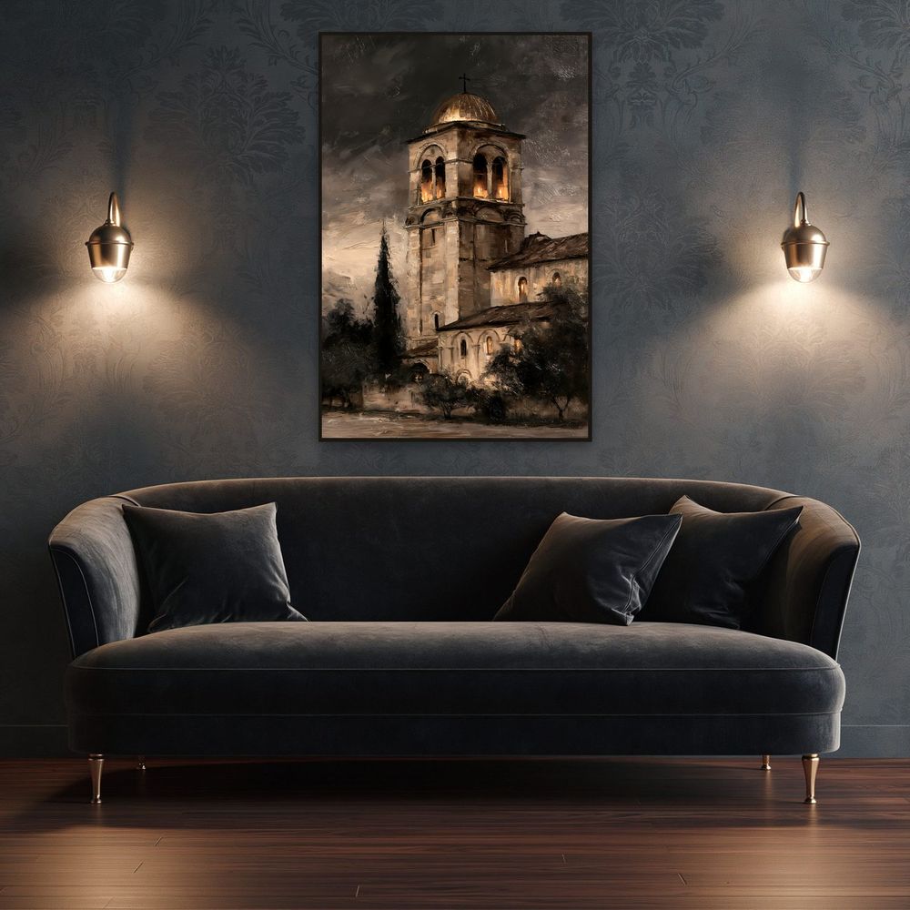 Byzantine Bell Tower — landscapes wall art print by Brunelvi — view 4