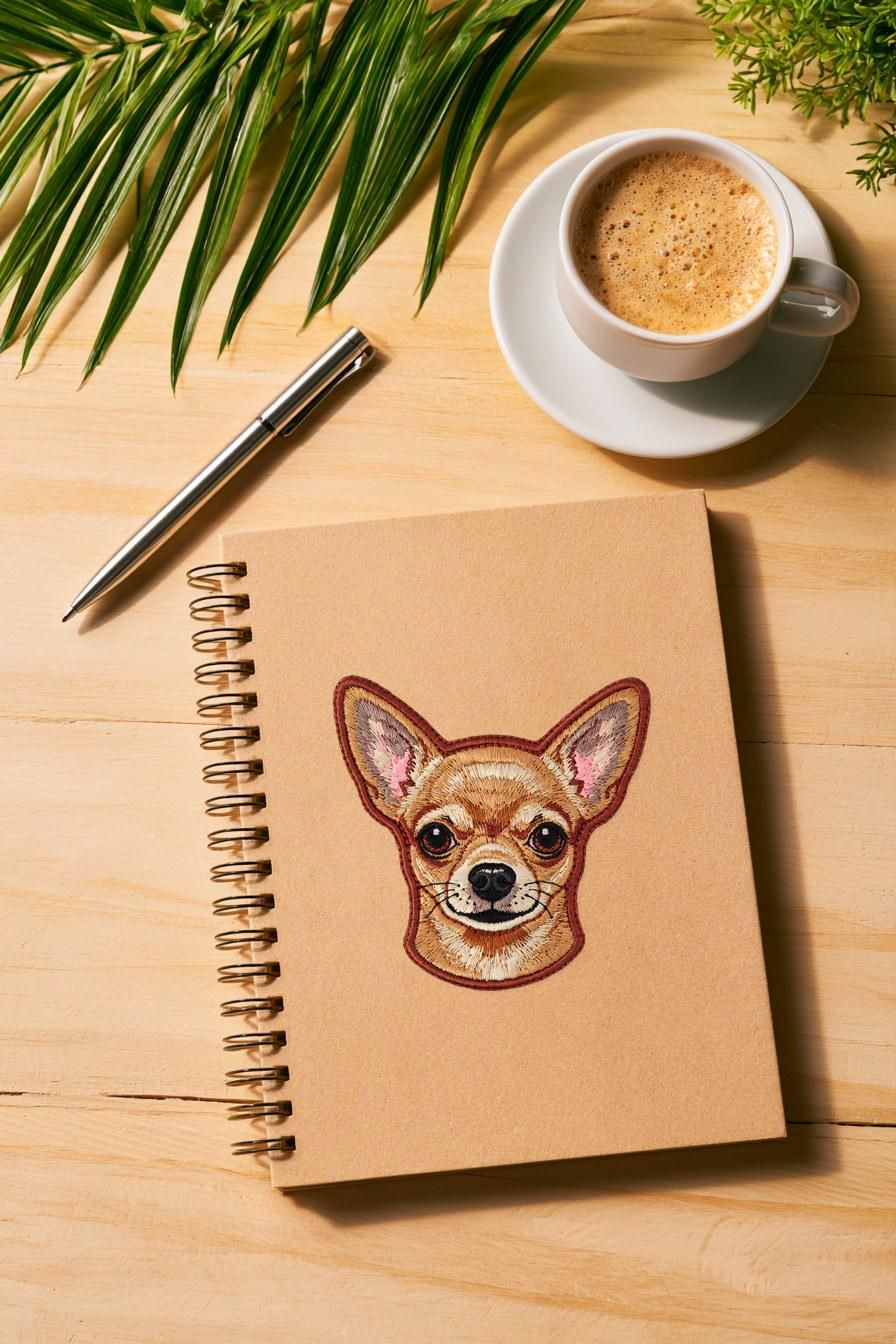 Chihuahua Embroidery Patch Clipart — animal clipart clipart by Brunelvi — view 4