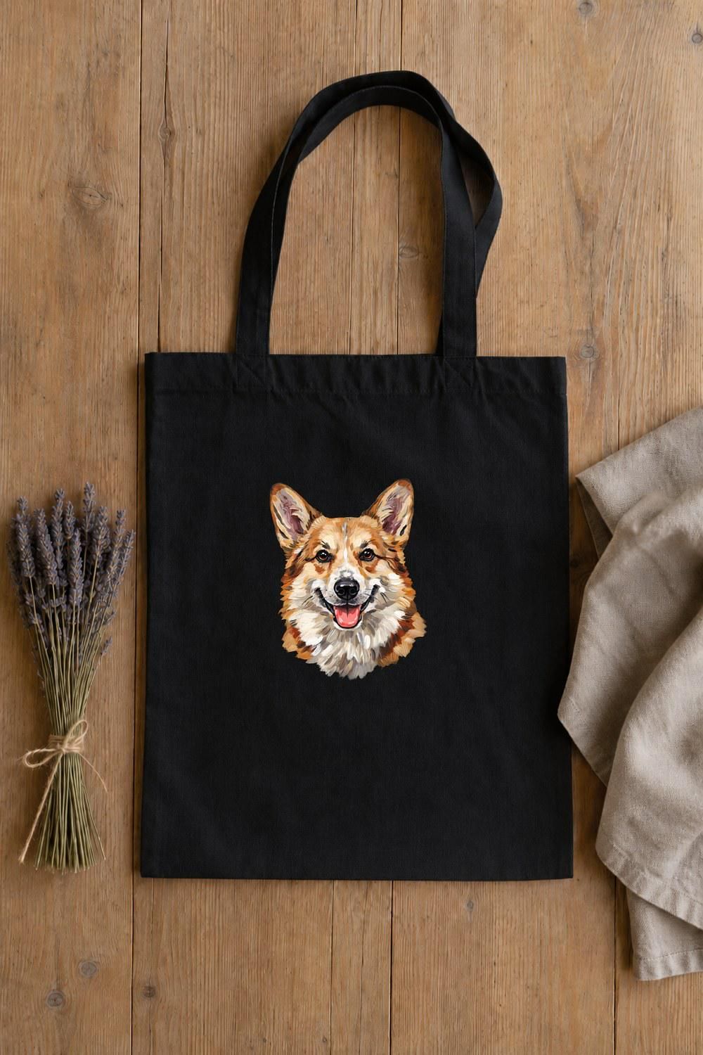 Corgi Oil Painting Clipart — animal clipart clipart by Brunelvi — view 5