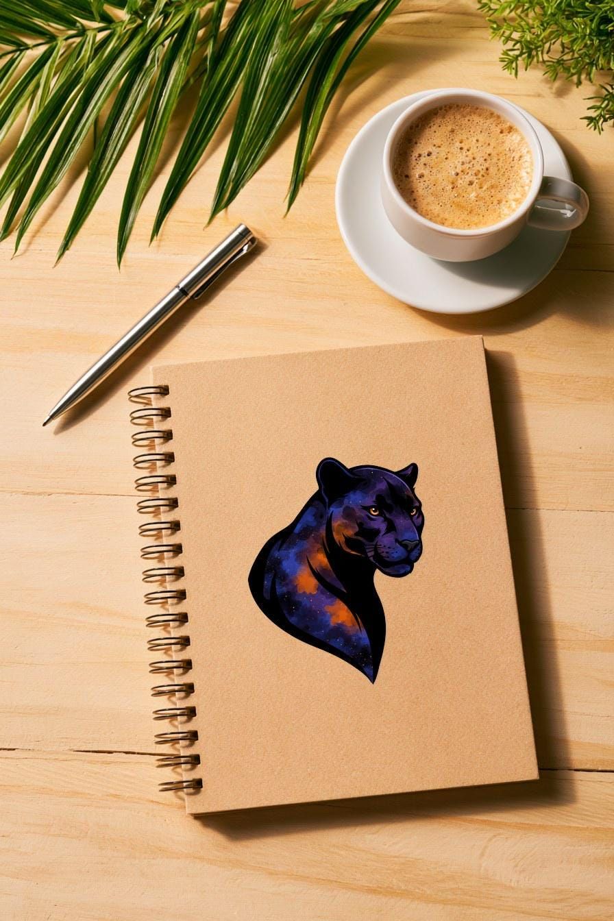 Cosmic Nebula Black Panther PNG — bold clipart clipart by Brunelvi — view 4