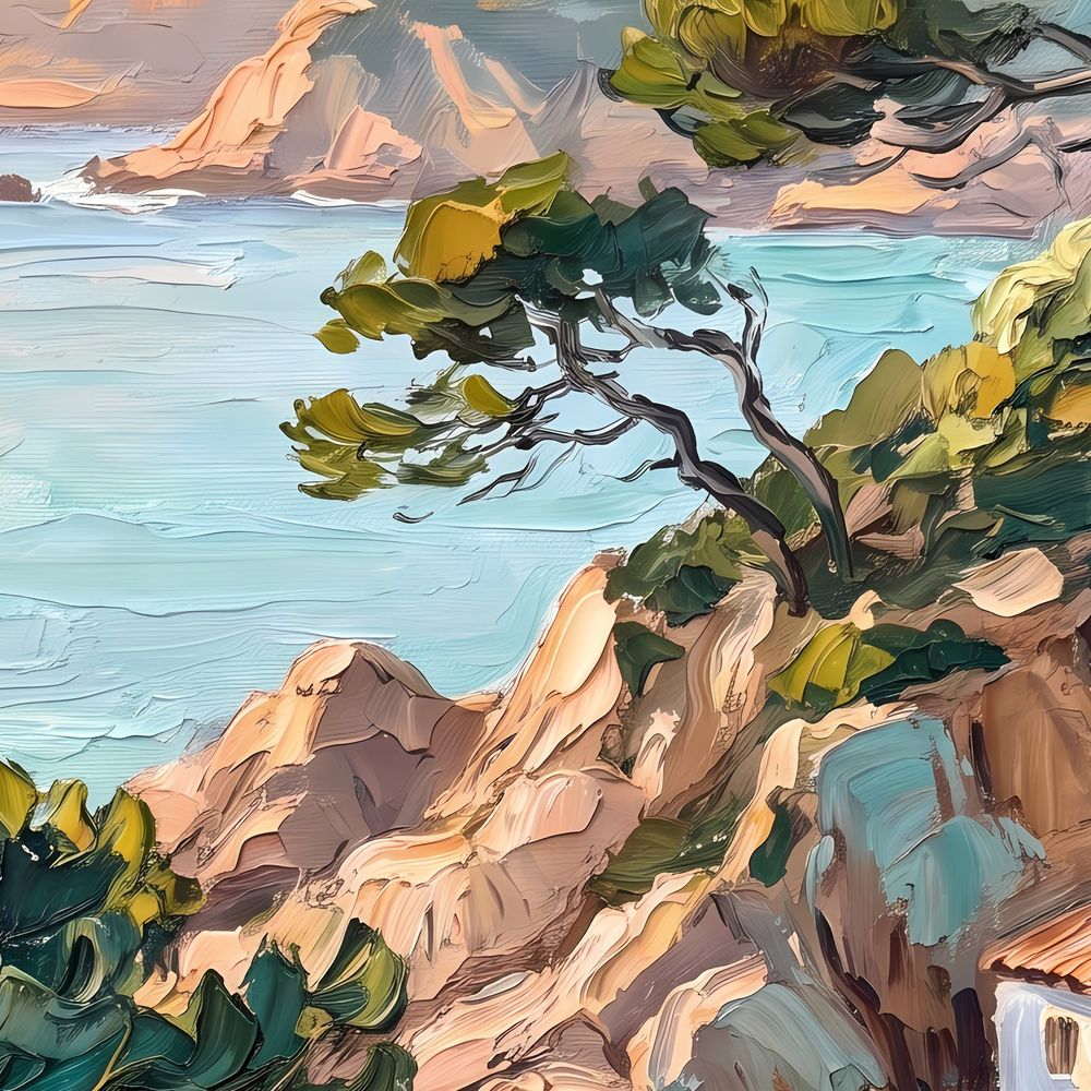 Costa Brava Cove — landscapes wall art print by Brunelvi — view 2