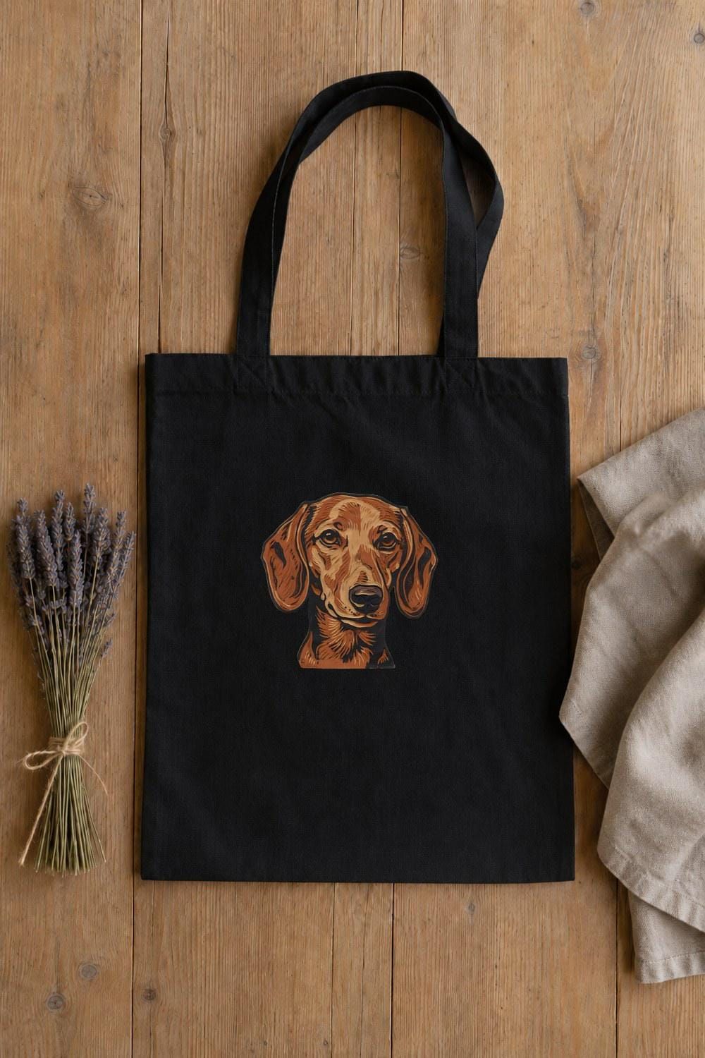 Dachshund Linocut Clipart — animal clipart clipart by Brunelvi — view 5