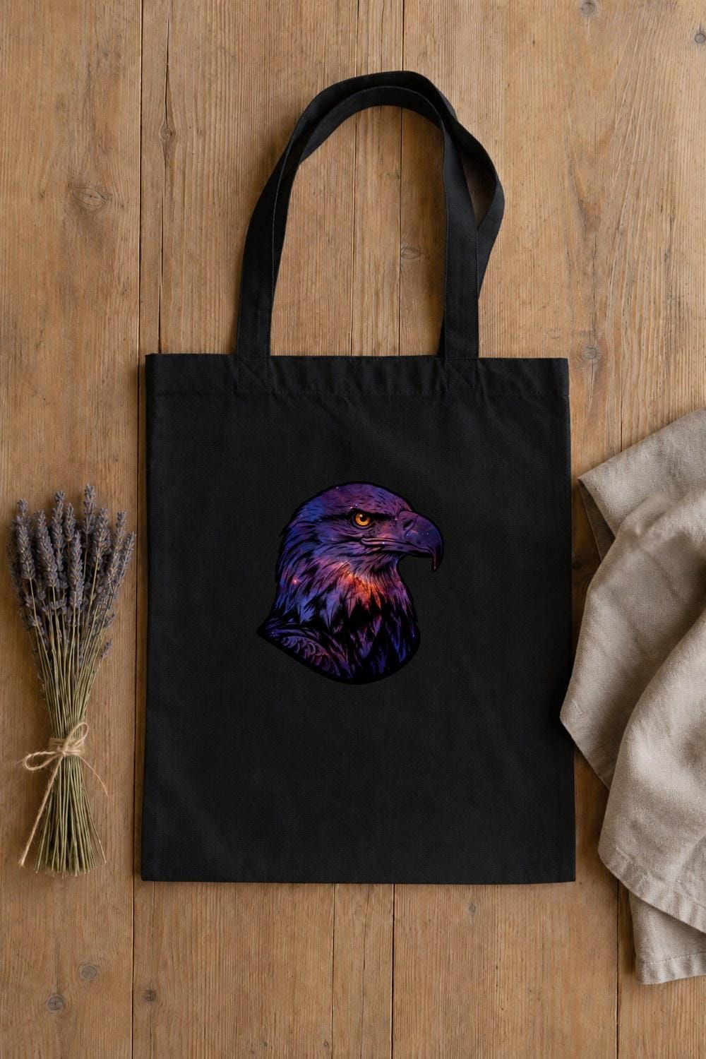 Eagle Nebula Portrait T-Shirt Design — bold clipart clipart by Brunelvi — view 5