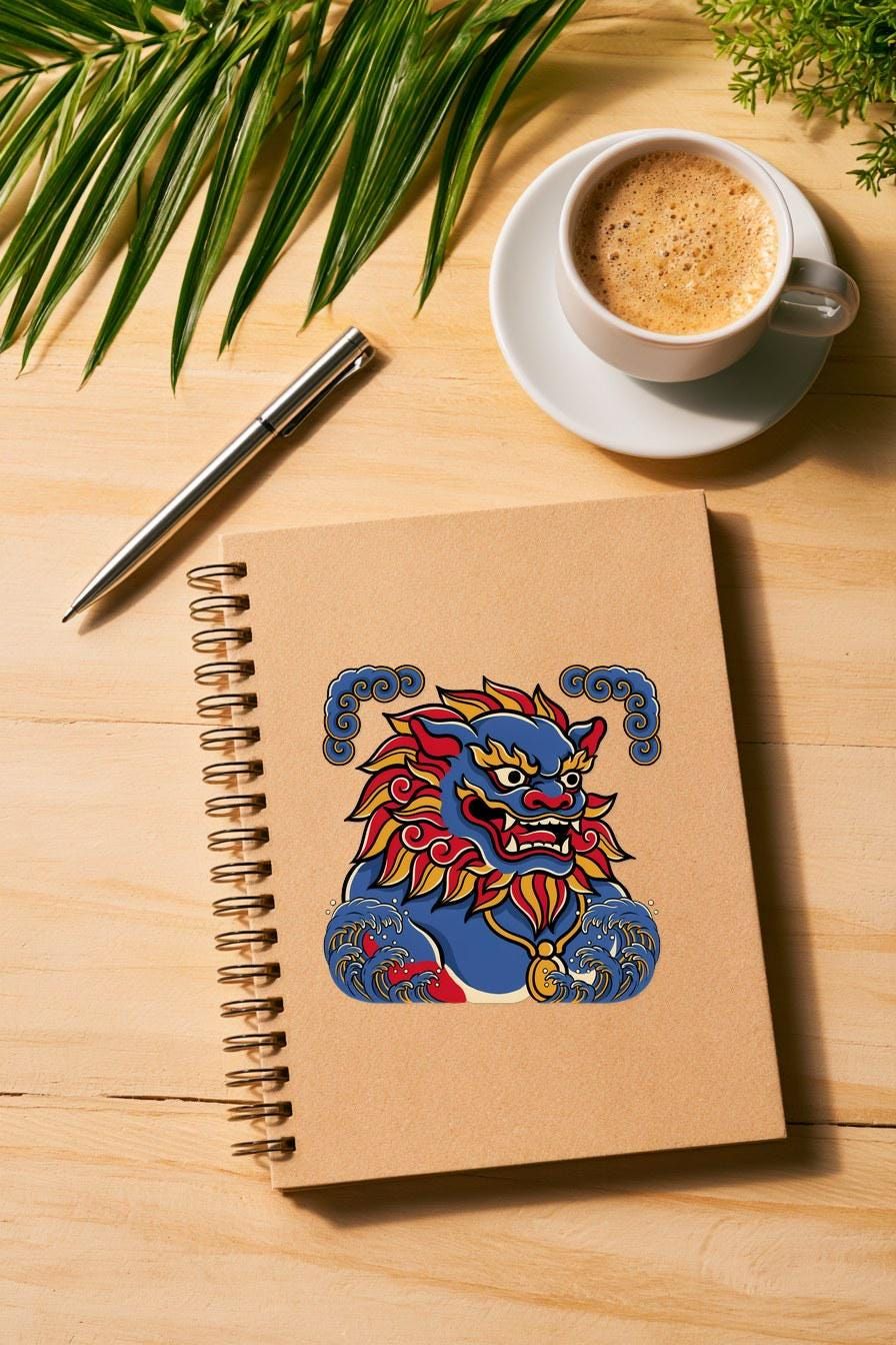 Foo Dog PNG — bold clipart clipart by Brunelvi — view 4