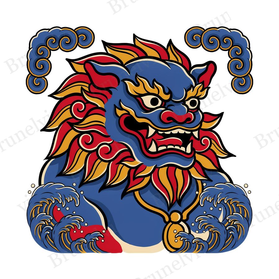 Foo Dog PNG — bold clipart clipart by Brunelvi