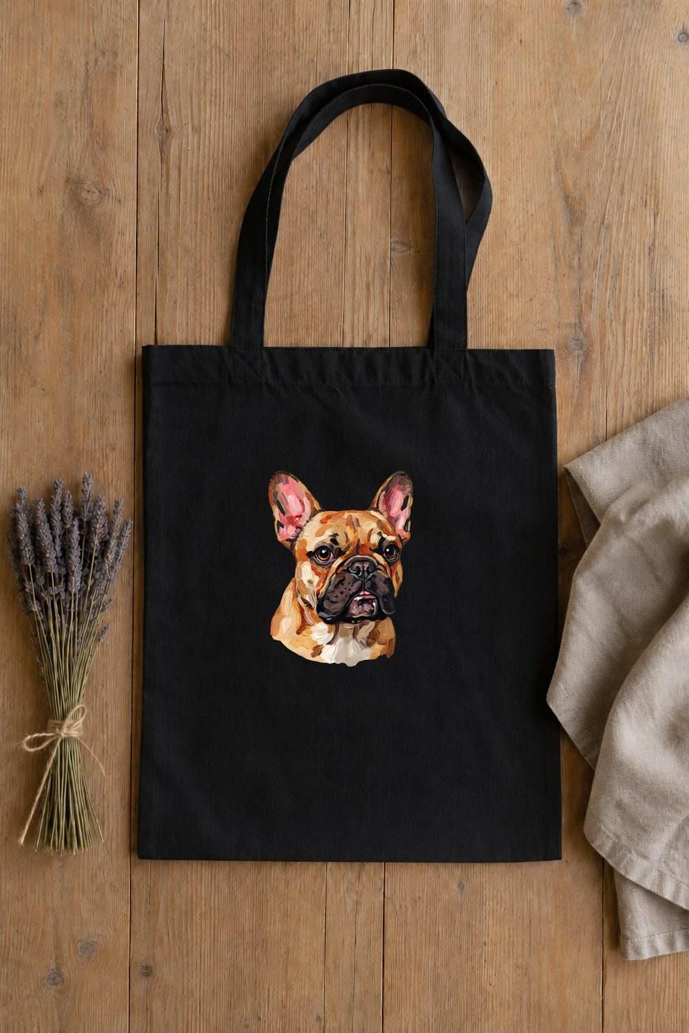 French Bulldog Oil Painting Clipart — animal clipart clipart by Brunelvi — view 5