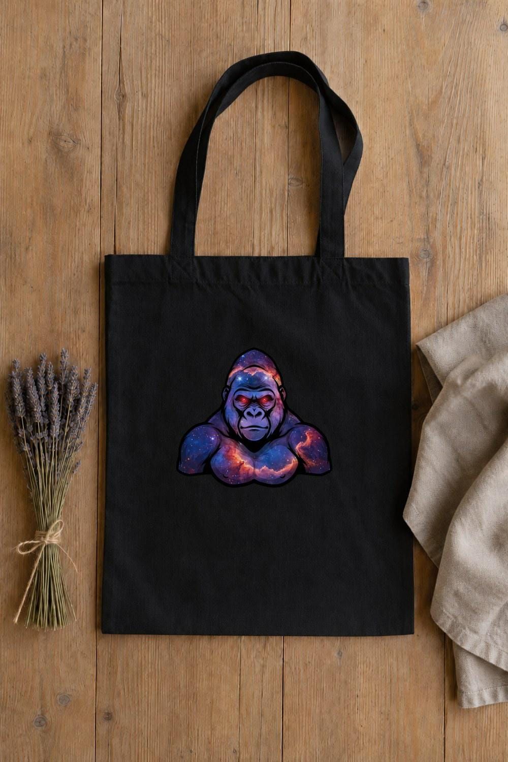 Galaxy Nebula Gorilla PNG — bold clipart clipart by Brunelvi — view 5