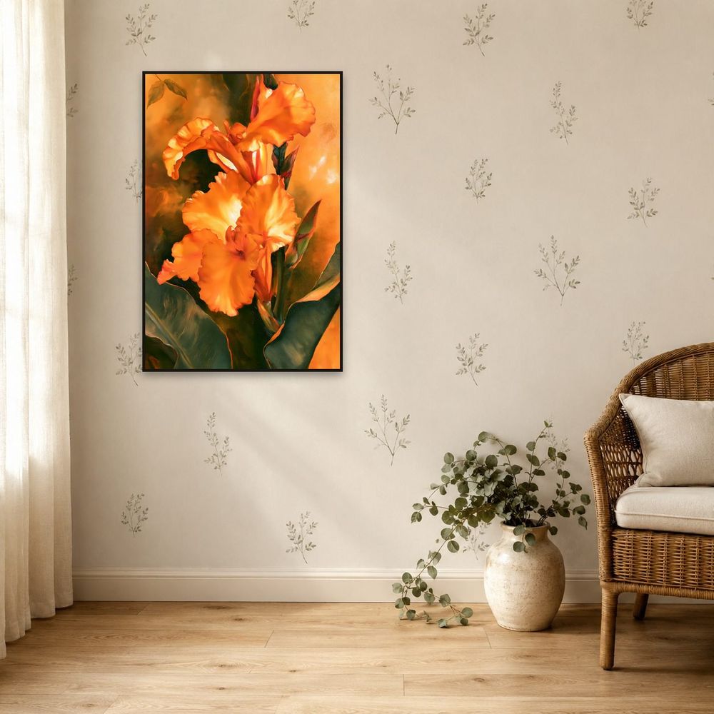 Golden Canna Lily — florals art print by Brunelvi — view 5