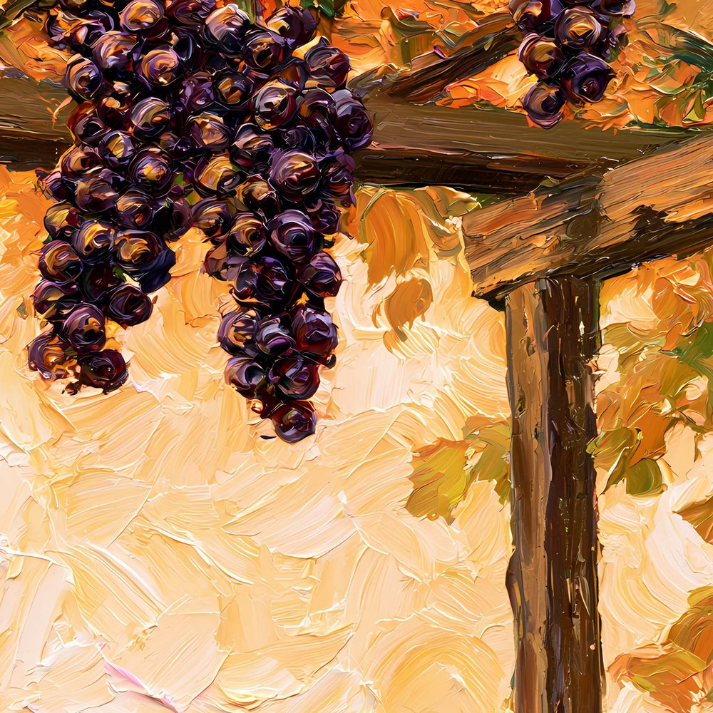 Grape Pergola View — landscapes wall art print by Brunelvi — view 2