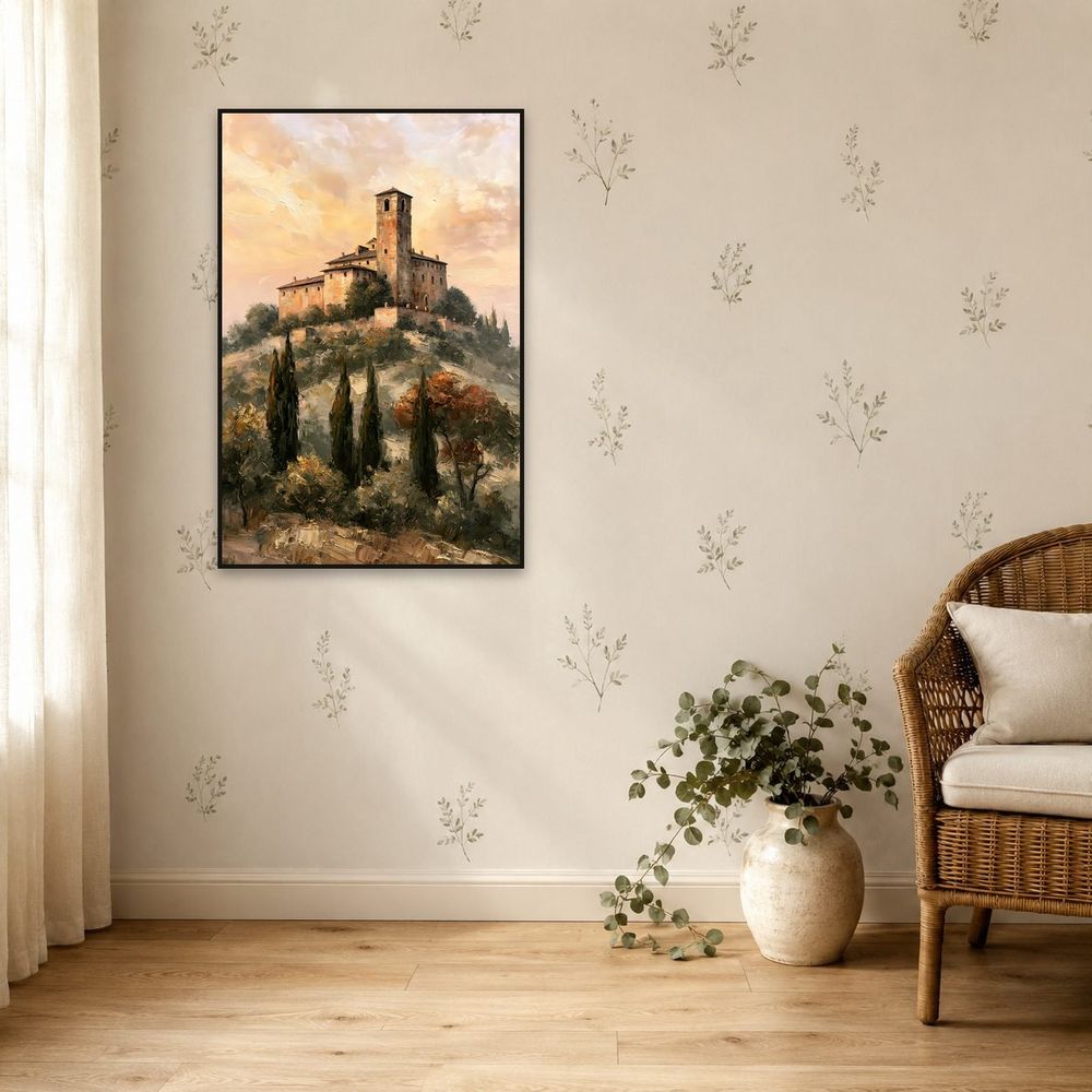 Hilltop Monastery — landscapes wall art print by Brunelvi — view 5