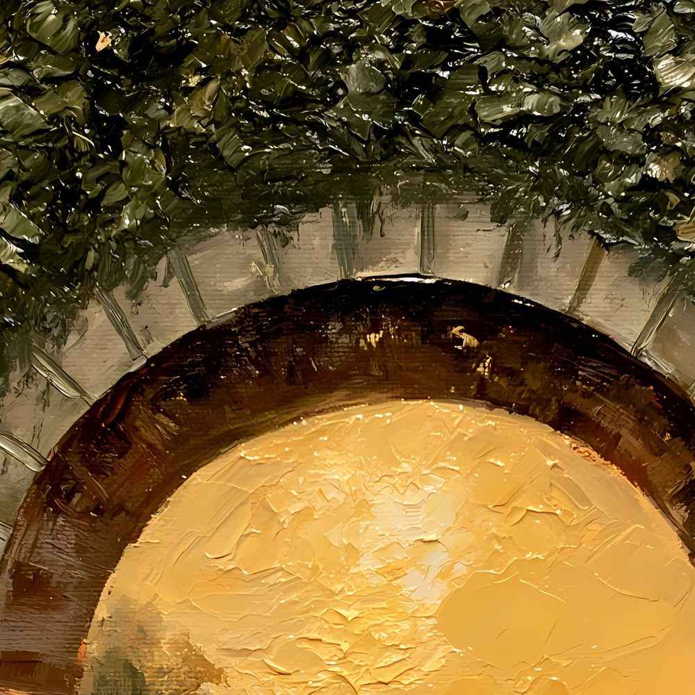 Ivy Archway Path — landscapes wall art print by Brunelvi — view 2