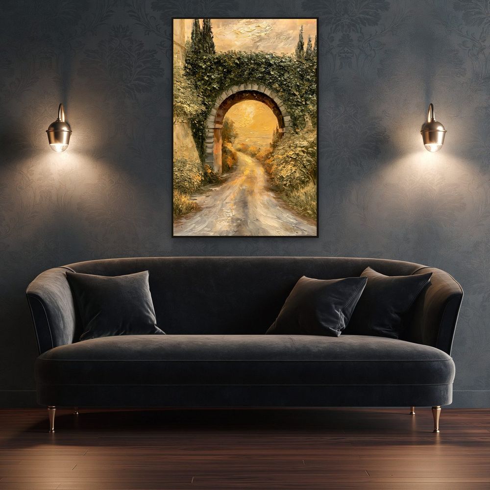 Ivy Archway Path — landscapes wall art print by Brunelvi — view 4