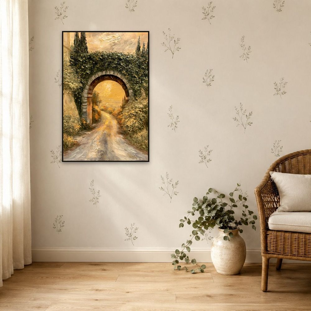 Ivy Archway Path — landscapes wall art print by Brunelvi — view 5