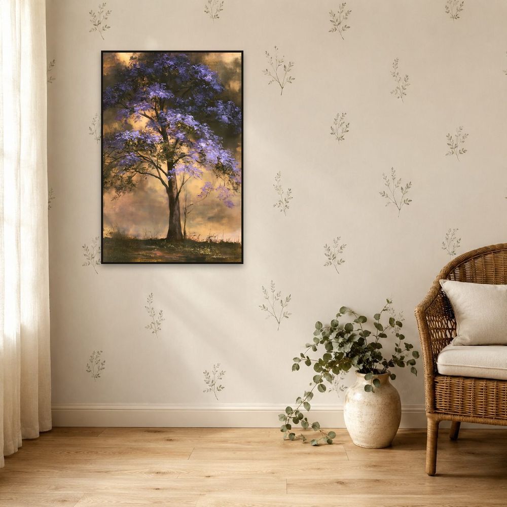 Jacaranda Golden Light — landscapes art print by Brunelvi — view 5