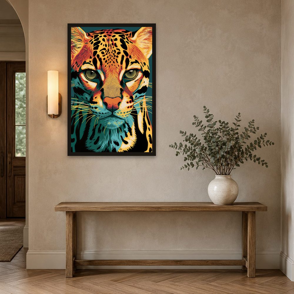 Ocelot Pop Art pop art wall art by Brunelvi — Ansicht 2