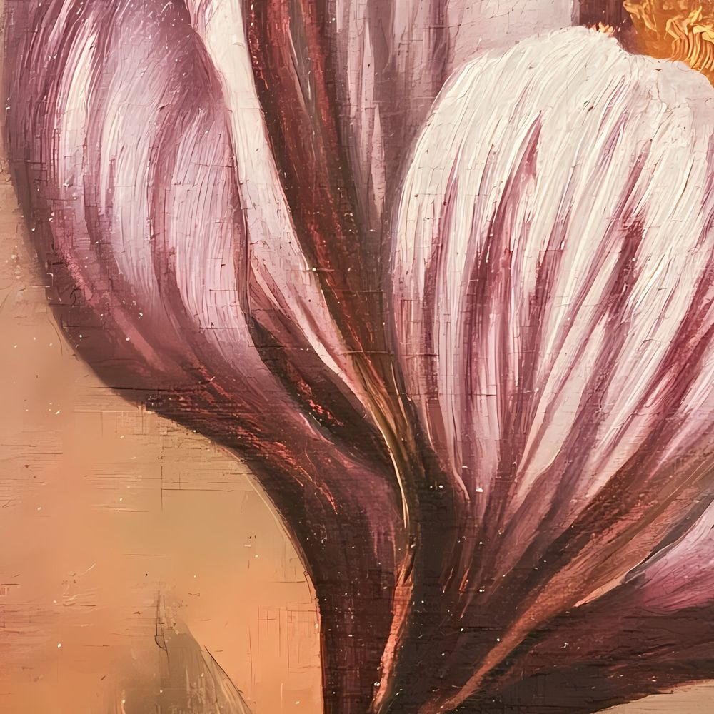 Old Master Crocus — florals wall art print by Brunelvi — view 2