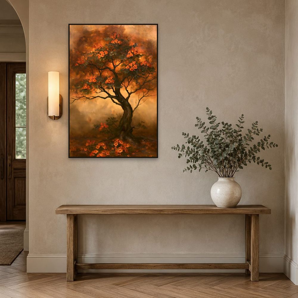 Orange Blossom Tree — landscapes art print by Brunelvi — view 3