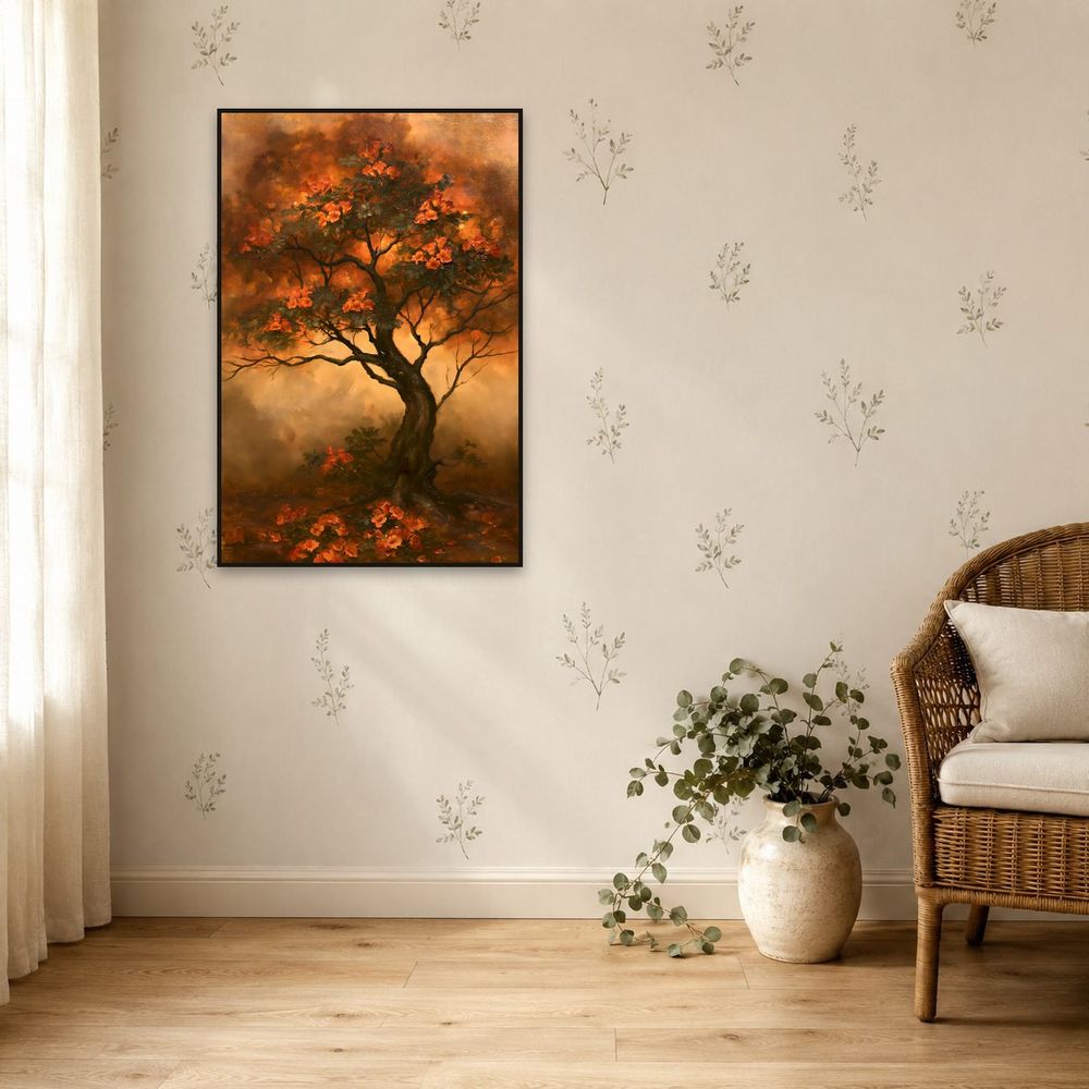Orange Blossom Tree — landscapes art print by Brunelvi — view 5