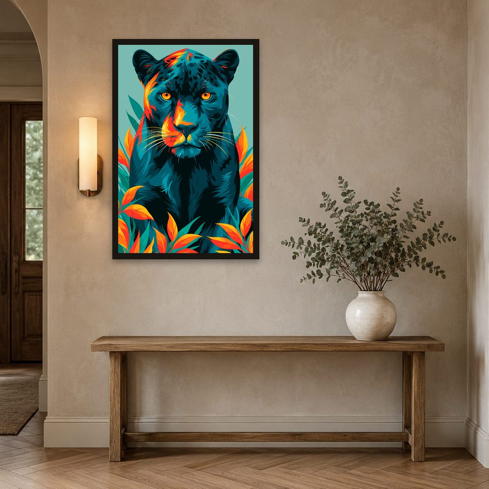 Panther Pop Art pop art wall art by Brunelvi — Ansicht 2
