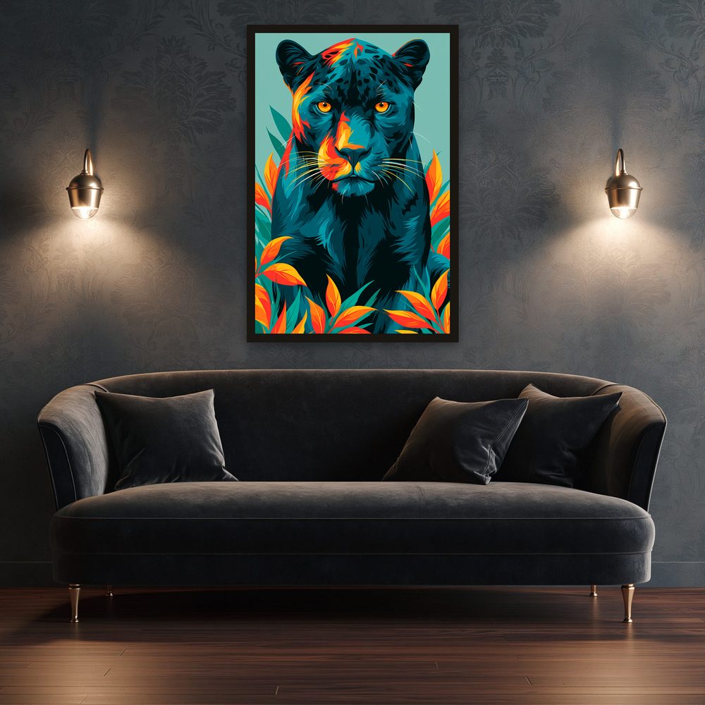 Panther Pop Art pop art wall art by Brunelvi — Ansicht 3