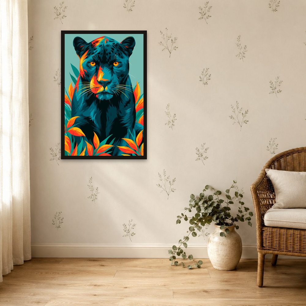 Panther Pop Art pop art wall art by Brunelvi — Ansicht 4
