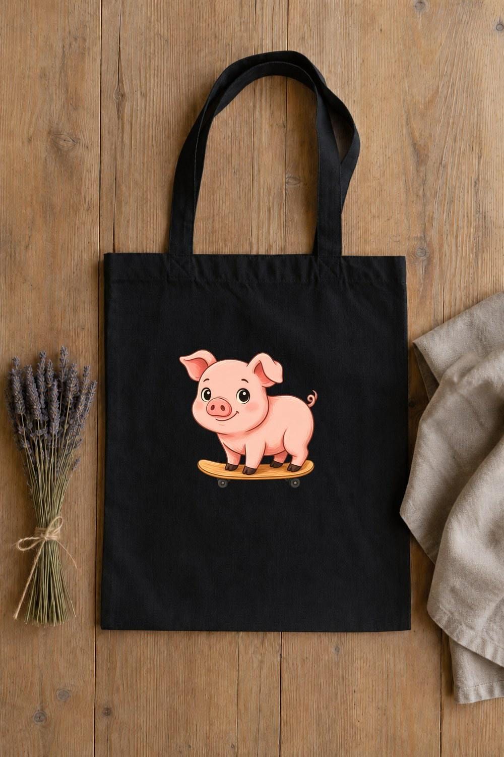 Pig Skateboard Clipart — animal clipart clipart by Brunelvi — view 5