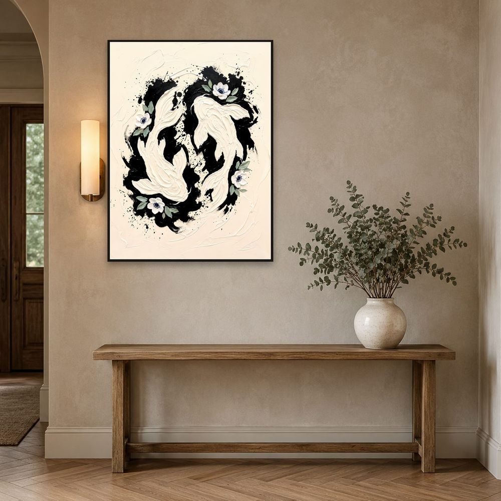 Pisces Fish Zodiac — zodiac wall art print by Brunelvi — view 3