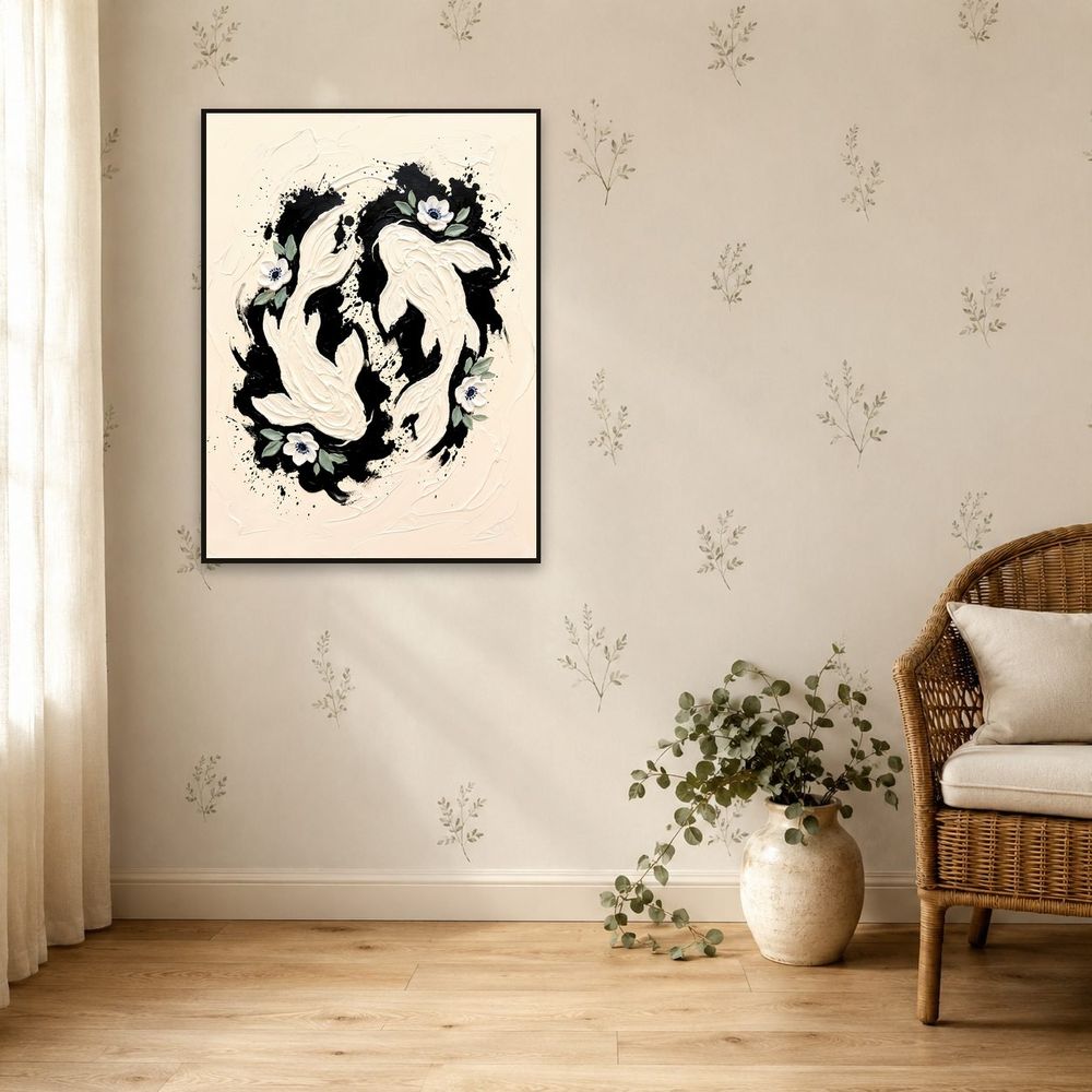 Pisces Fish Zodiac — zodiac wall art print by Brunelvi — view 5