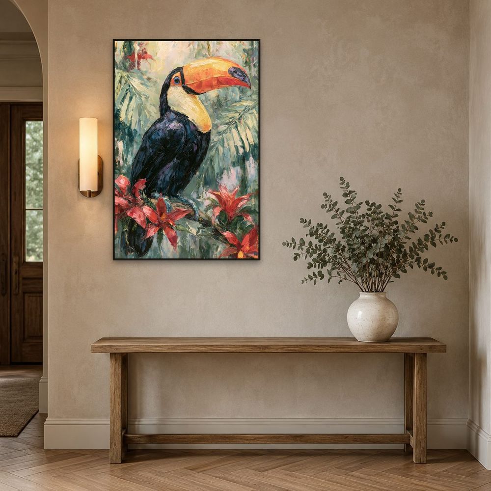 Rainforest Toucan — animals wall art print by Brunelvi — view 3