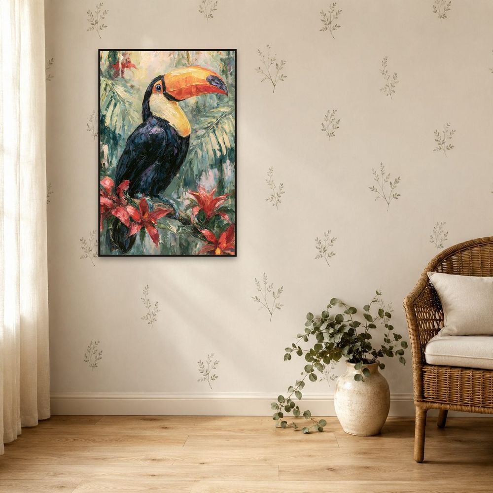 Rainforest Toucan — animals wall art print by Brunelvi — view 5