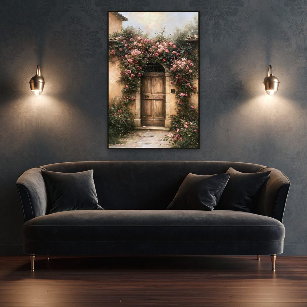 Rose Covered Door — landscapes wall art print by Brunelvi — view 4