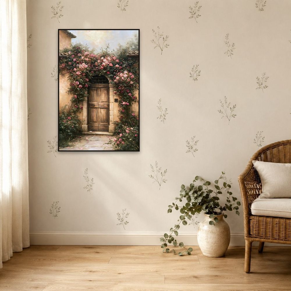 Rose Covered Door — landscapes wall art print by Brunelvi — view 5