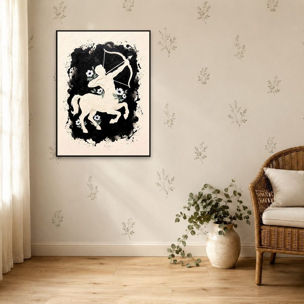 Sagittarius Archer Zodiac — zodiac wall art print by Brunelvi — view 5