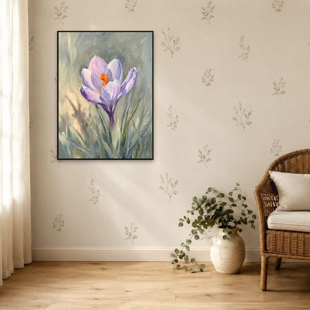 Spring Crocus — florals wall art print by Brunelvi — view 5