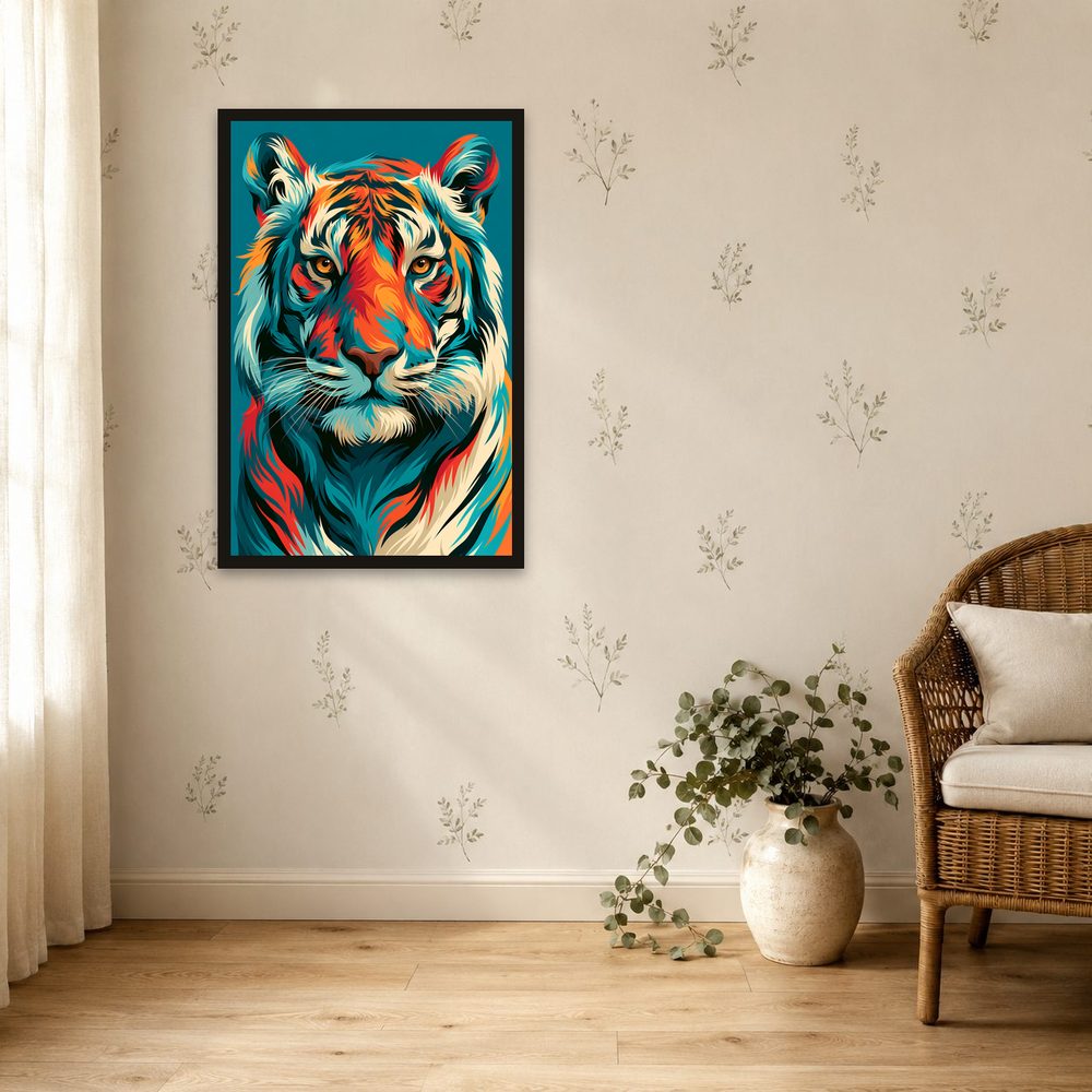 Tiger Pop Art pop art wall art by Brunelvi — Ansicht 4