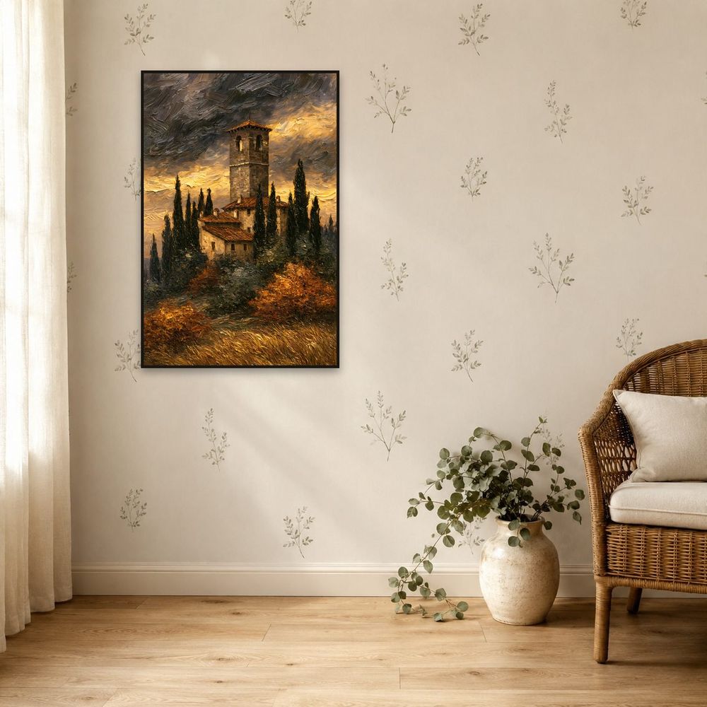 Tuscan Bell Tower — landscapes wall art print by Brunelvi — view 5