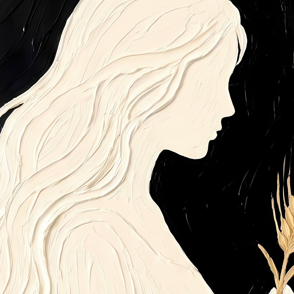 Virgo Maiden Zodiac — zodiac wall art print by Brunelvi — view 2
